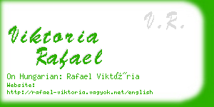 viktoria rafael business card